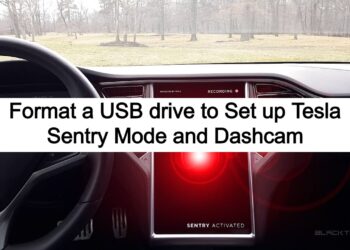 Format a USB drive to Set up Tesla Sentry Mode and Dashcam