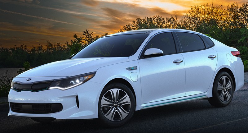 Kia Optima plug-in hybrid used