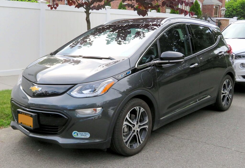 Top Fastest Electric Cars of 2021 -  Chevrolet Bolt