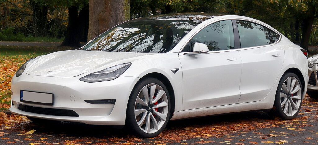 Top Fastest Electric Cars of 2021 - Tesla Model 3